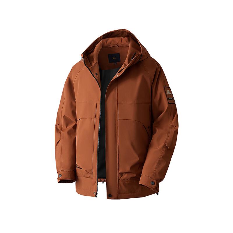 HLA Men's Autumn Outdoor Hooded Workwear Jacket