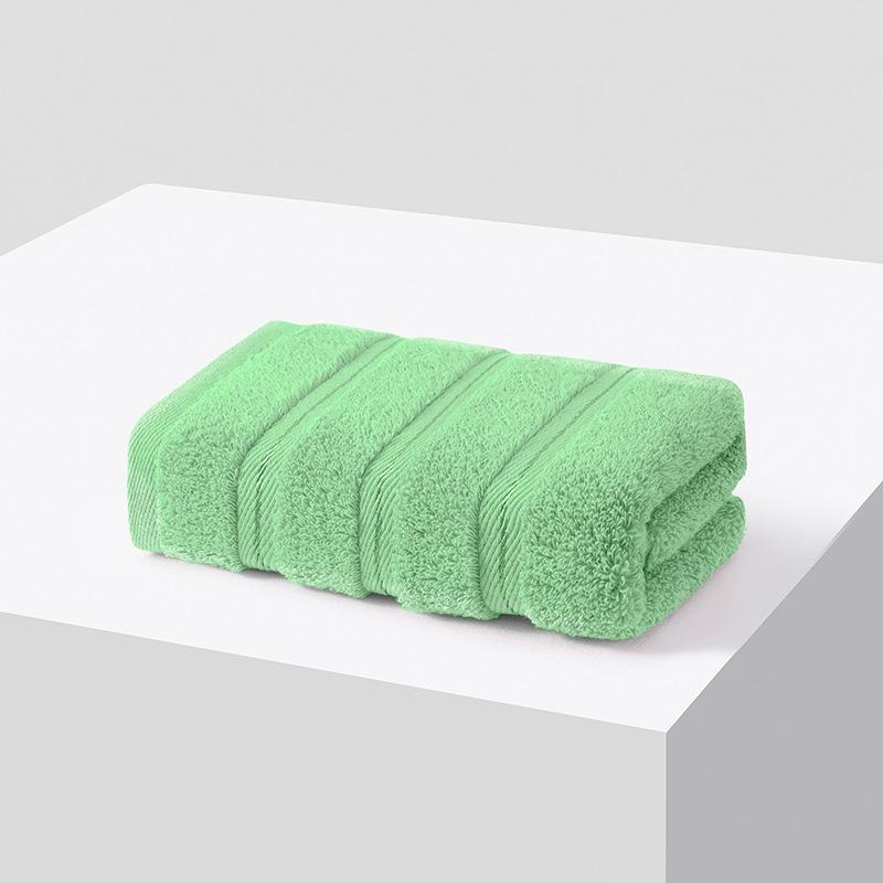 Vícebarevné ručníky z čisté bavlny, domácí hladké bavlněné ručníky na obličej lze vyšívat