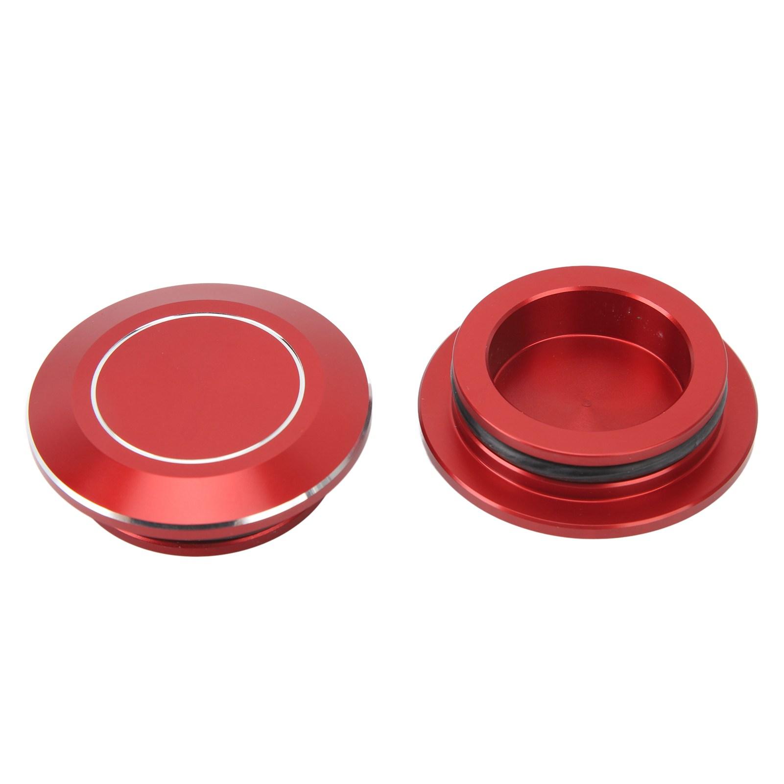 

2pcs Motorcycle Frame Hole Cap CNC Aluminum Dustproof Frame Hole Plugs for CMX1100 Red красный