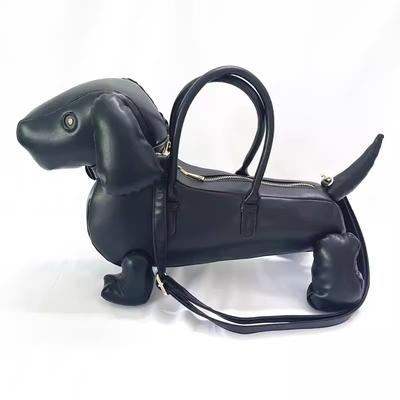 Creative Styling Cartoon Dog Shape Handbag, Trendy Personalized Shoulder Messenger Bag