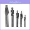 End Mill Cutter Countersink 5pcs Slot Drill Bits Tool M3 M8 4 Flutes Hssal