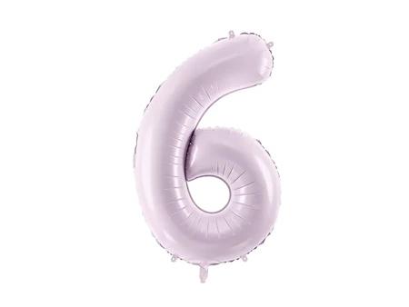 Number ''6'' Foil Balloon, 72cm, Purple