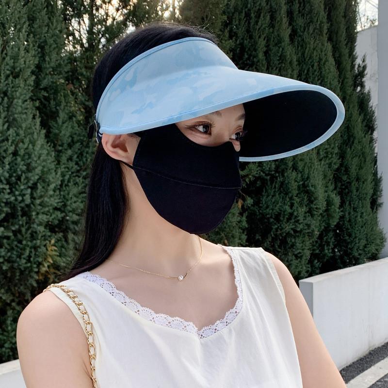 Unisex Sun Hat With Wide Brim And Adjustable Strap For Outdoor Sunshade In Summer And Spring