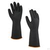 Latex Rubber Gloves Non Household Flock Wash Industrial