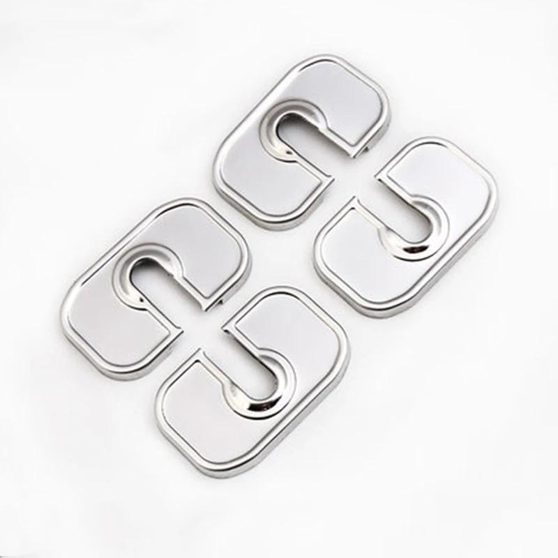 

Мой хороший автомобильный Стайлинг, дверной замок, чехол, авто эмблемы, наклейки для Tesla Model SX, автомобильные аксессуары серебряный