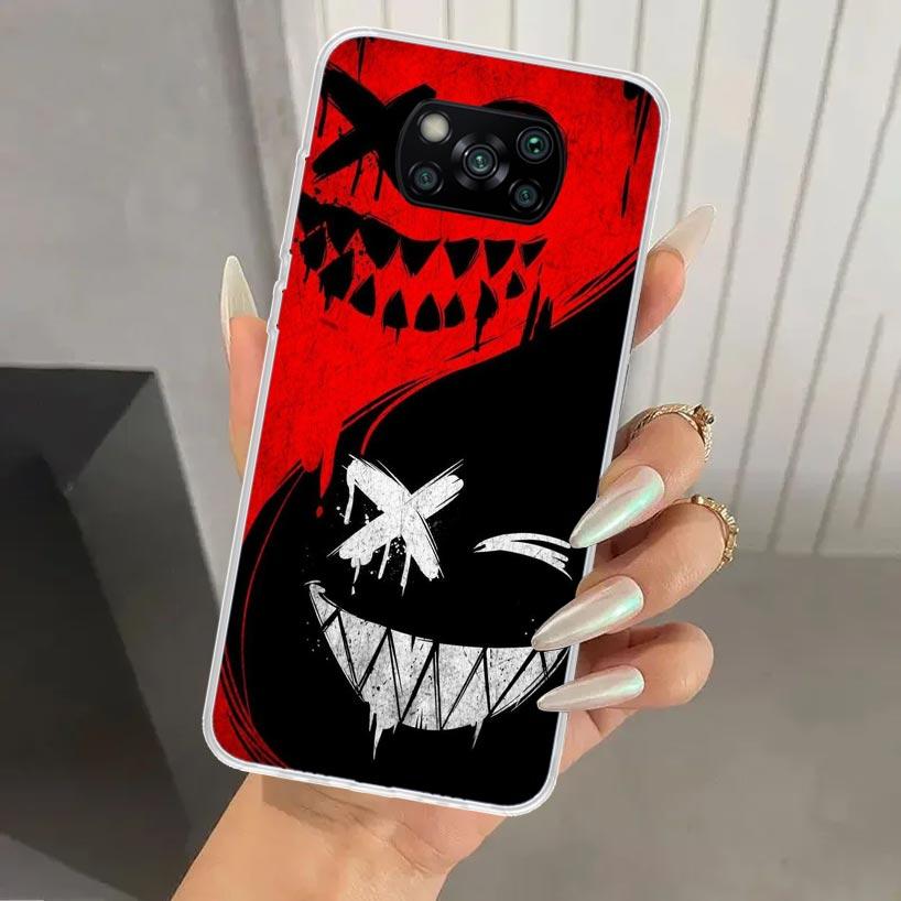 Devil Bad Boy Anime Phone Case for Xiaomi Poco X5 X6 X7 Pro F7 Ultra M7 Redmi 15 15C 13 13C 12 12C 10 10A 10C 9 9A 9C 9T Shell P