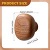 Wooden Coat Hook Decorative Utility Hat Organizer Storage Wall Hanger Key Holder for Closet