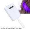 UV Light Hair Extension 405nm UV Light Hair Extension Portable Hair UV Wig LED UV for Home Wigs Kit, Machine, Fast-Curing Extensions, Glue, V-Light