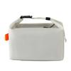 M-1Pc Insulated Lunch Bag Solid Color Aluminum Foil Rice Bag Meal Pack Ice Pack Portable Dinner Picnic Food Storage Handbag