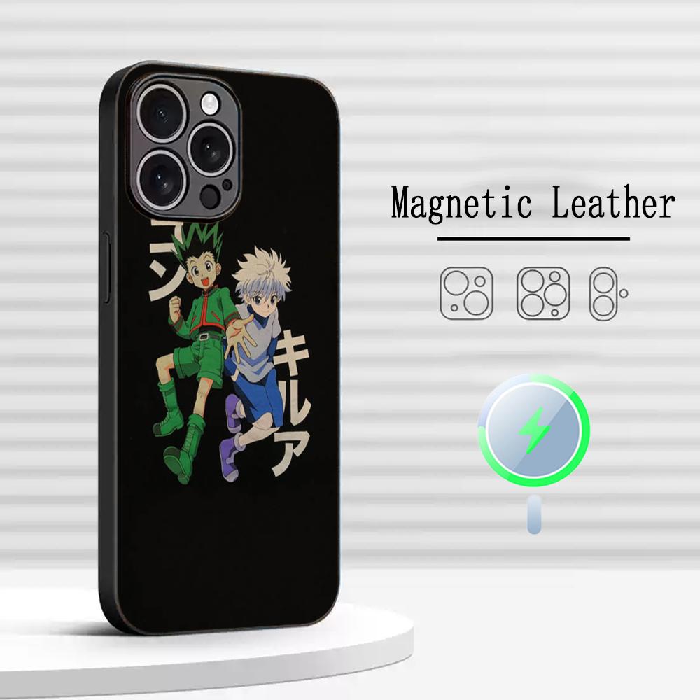 Classic Cool Hunters-X Ins  Phone Case For iPhone 16 15 14 13 12 11 Plus Pro Max  High-end Luxury Magsafe Sheepskin