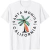 Santa Monica California Beach Surf Summer Vacation T-Shirt