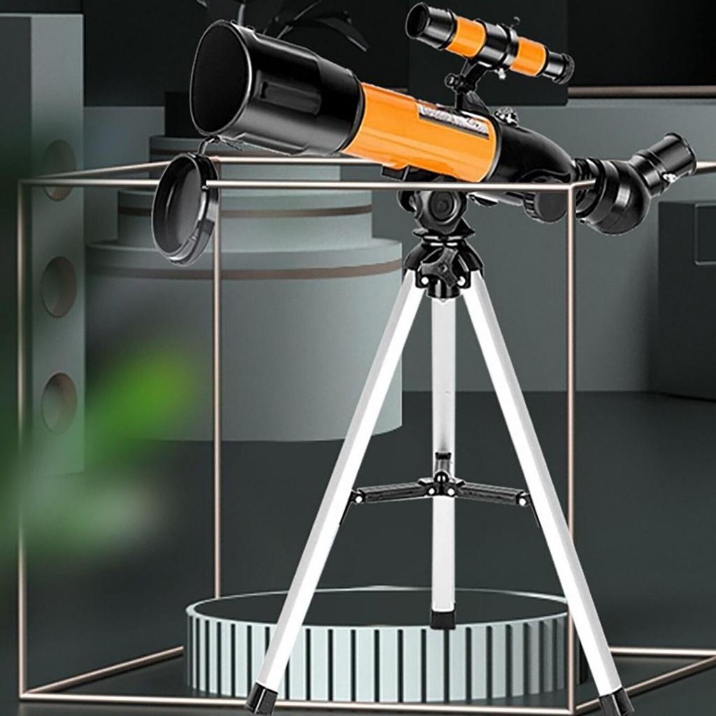 Telescop cu suport mobil trepied pentru vizionarea lunii începători