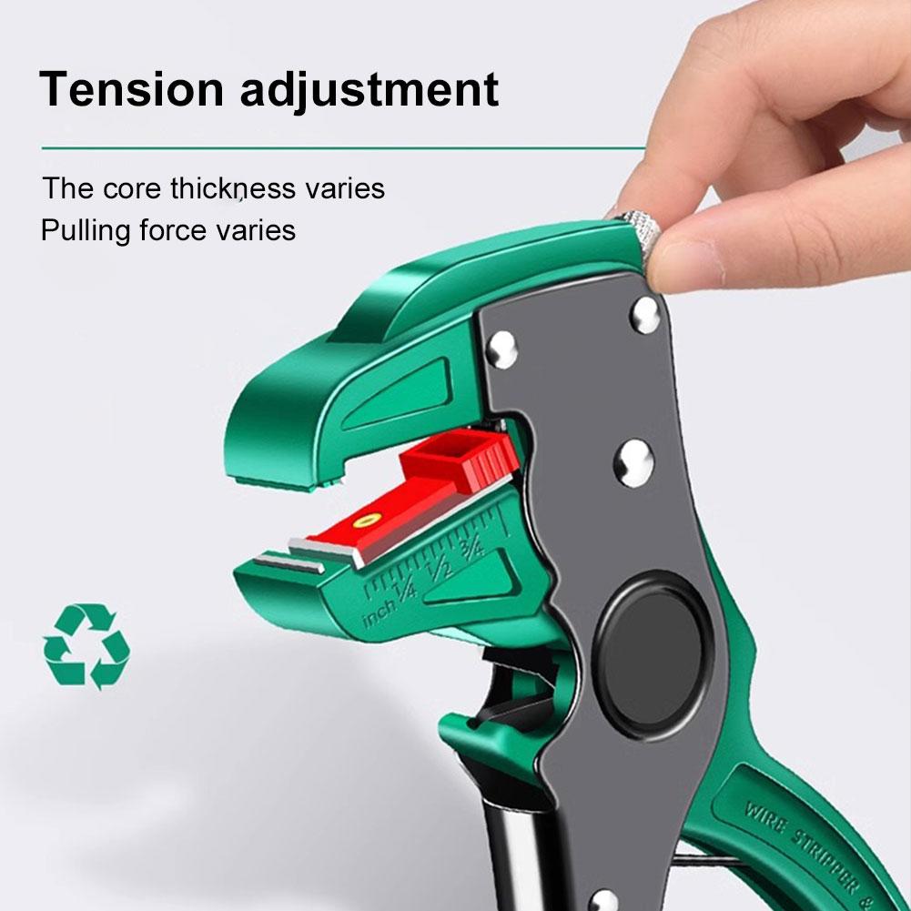 Duckbill Type Stripping Pliers Multifunctional Eagle Nose Electric Cable Stripper Cutter Wire Repair Tool Pliers for Flat Wire