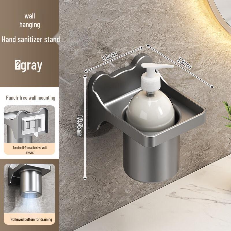 LIEI Toilet Brush with Storage Rack