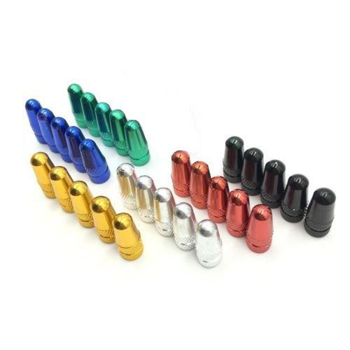 Marke Fahrrad Presta Felge Reifen Luftventilkappe Staubschutz 5 Stück Ersatzmaterial Schwarz [Kein Produkt]