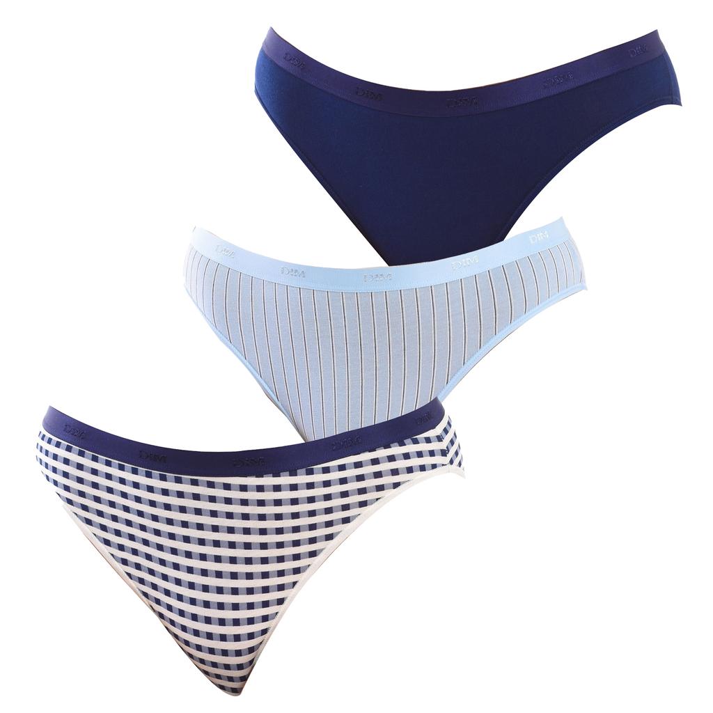 Pack of 3 Stretch Cotton Briefs D4C17 for Women