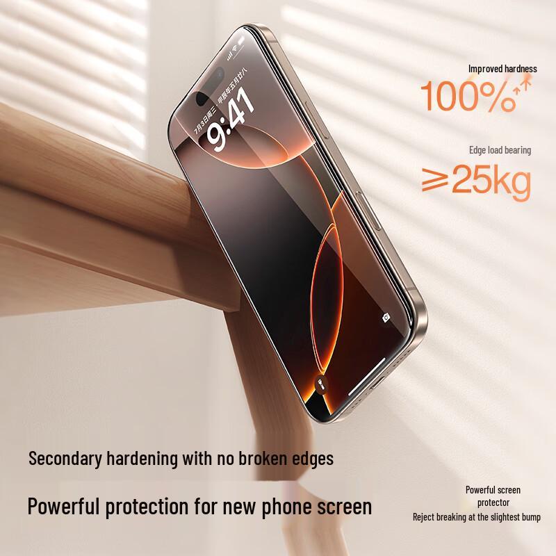 iPhone 16 Pro Tempered Glass Screen Protector