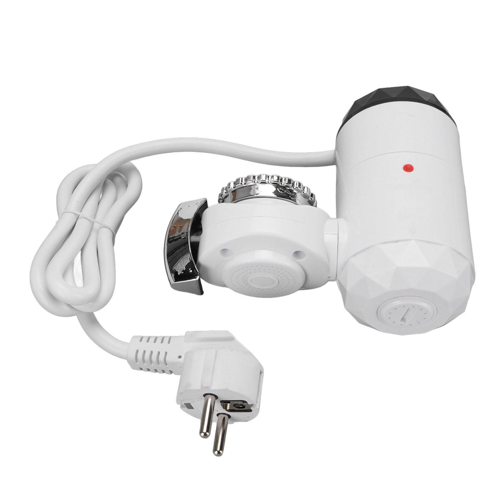 Electric Hot Water Heater Faucet LED Digital Display Rapid Heating Kitchen Bathroom Faucet Water Heater for Home