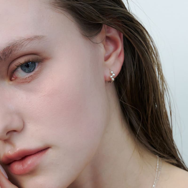 XANADU LUMINOUS EARRING Silver