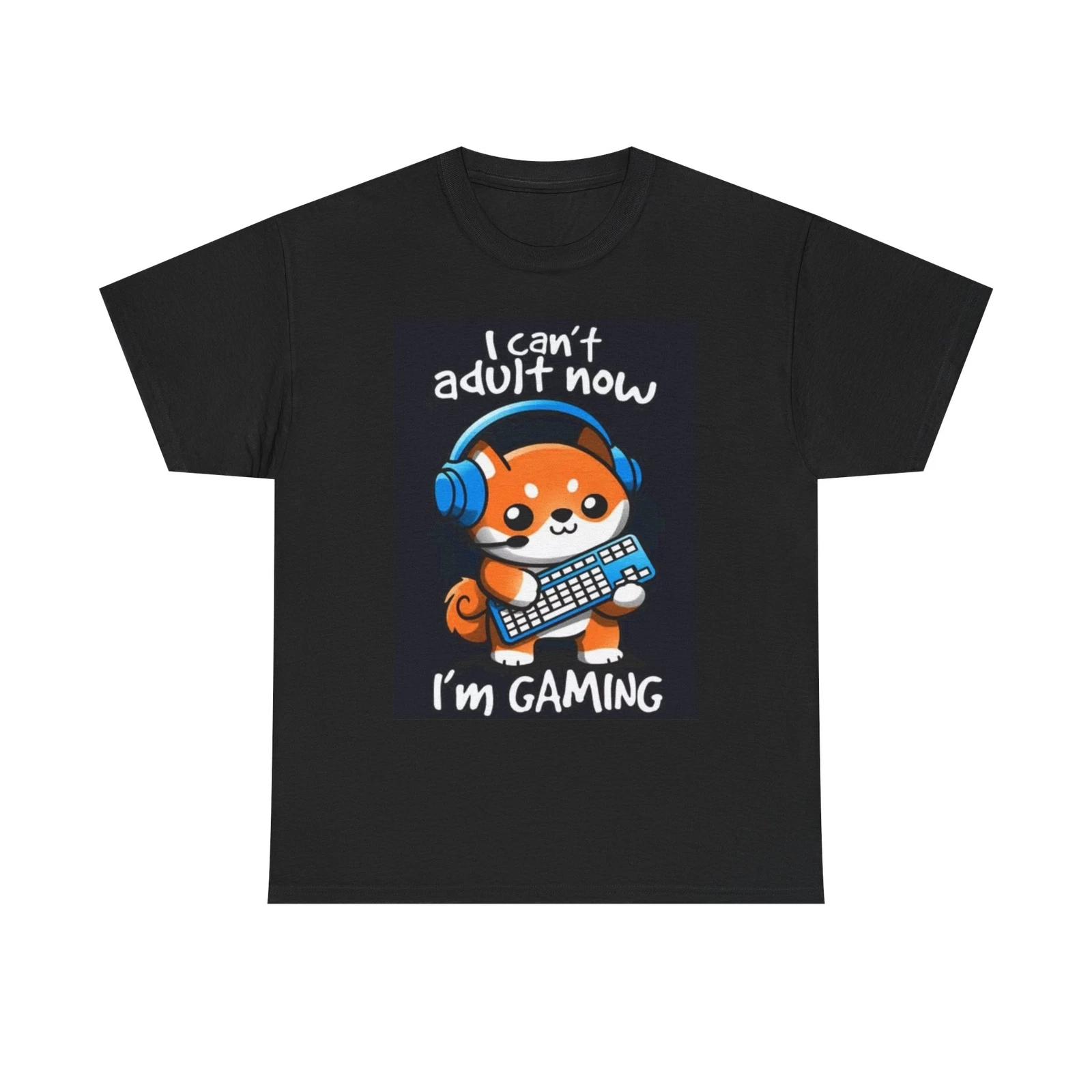 Men s and Women s T-shirts Im Gaming Graphic TEE Funny Cute XXL