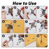 All-in-One Heavy-Duty Snap Fastener Kit with Ergonomic Press Tool & Clear Storage Box - White & Red Color-Coded Buttons & Press System