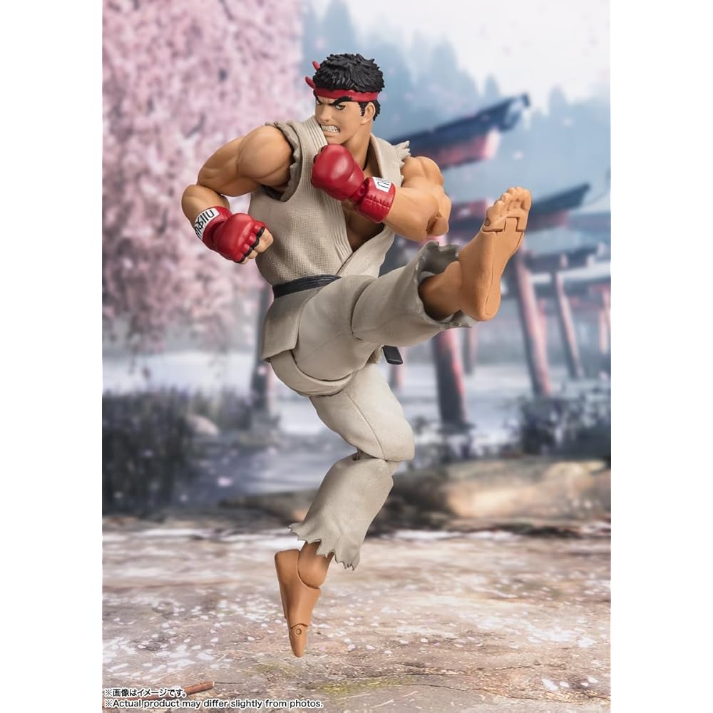 TAMASHII NATIONS S.H. Figuarts Street Fighter Ryu Action Figure 150mm PVC ABS Painted Movable Collectible