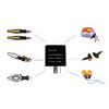 TUDOUZZZ Motorrad Blinkerrelais 2 Pin Flackern Blinken Geschwindigkeit Einstellbar Umbau Universal