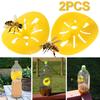 10 Pezzi Trappola per Vespe Trappola per Moscerini della Frutta Imbuto Riutilizzabile in PP Raccogli Api Calabroni Controllo Parassiti Trappole per Insetti Forniture per Giardino Esterno Agricoltura