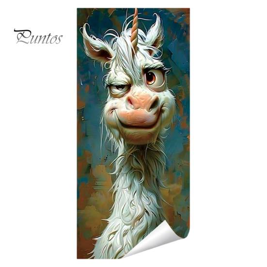 No Residue Bin Wraps Fun Animal Trash Can Stickers, Self?Adhesive Decals for Outdoor Funny Yard Decorations Garbage Can, Mailbox Storage Box
