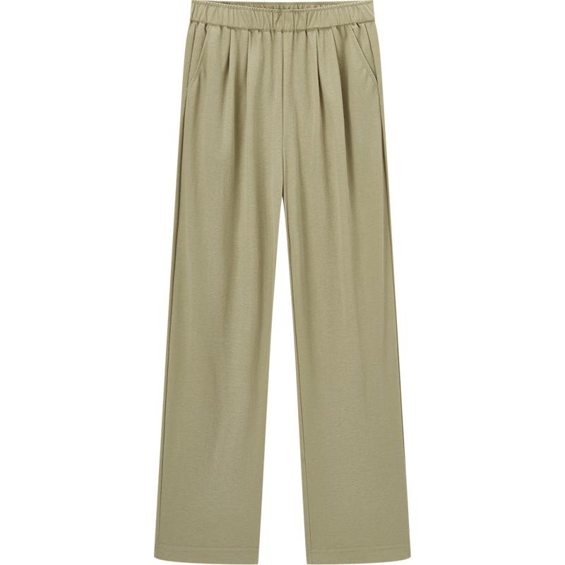 Women s Loose Knit Wide-Leg Pants S