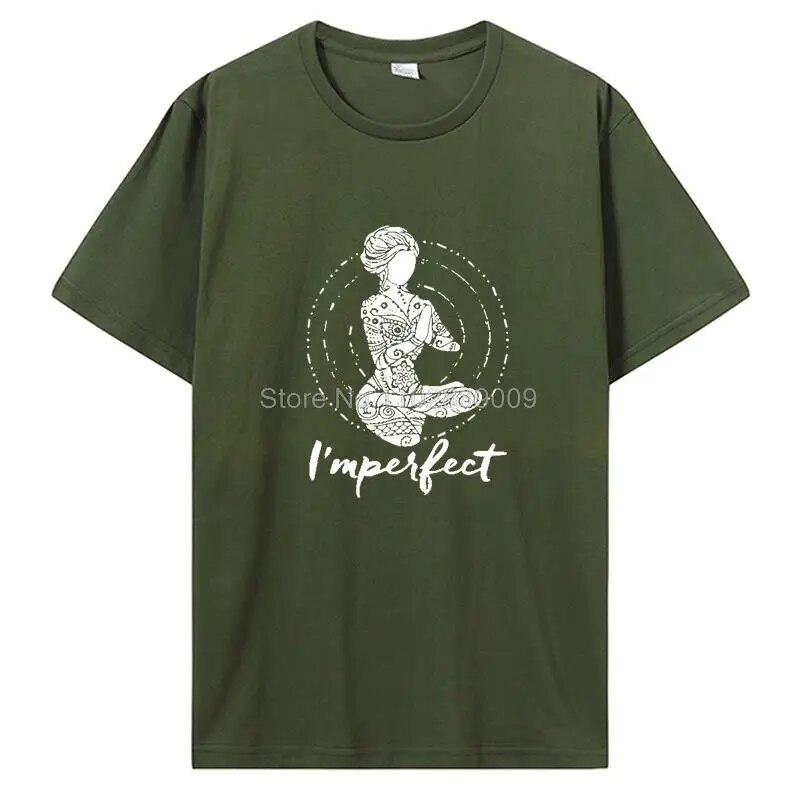 

Футболка с принтом «I m Perfect Yoga Girl», хлопковая футболка унисекс, летние женские футболки, футболки в стиле хип-хоп, топы, уличная одежда в стиле Харадзюку, забавные футболки 3XL