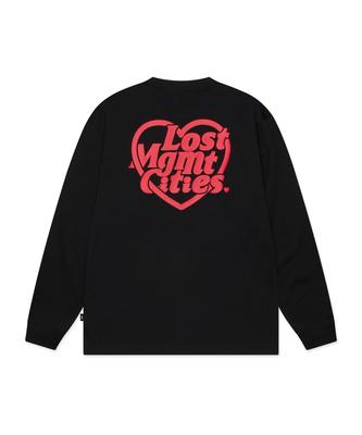LMC Heart Globe Long Slv Tee Black