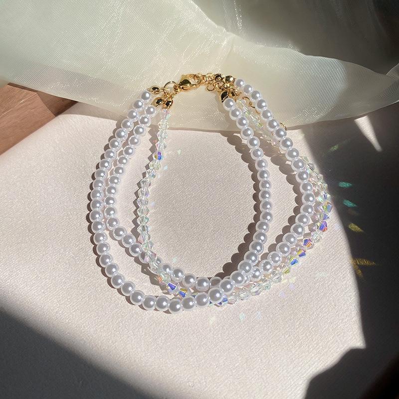 2024 Trendy Freshwater Pearl Bracelet: Simple, Elegant European & American Style Jewelry