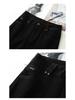 High-Waisted Slim Fit Micro-Flare Jeans: Stylish, Versatile, and Comfortable Casual Horseshoe Pants