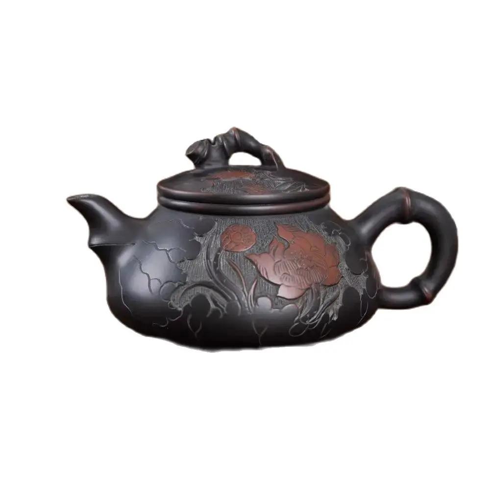 

Nixing Clay Handmade Master Teapot Carving filter handmade nixing clay d gifts authentic theiere