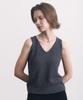 Tobaseu Pigtail Cotton Sleeveless (Charcoal)