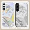 Lucky Butterfly Painting For Samsung S26 S22 S8 S9 S10 S20 Ultra S21 Pro S22 Plus S23 FE S24Ultra S25 Edge S24+ Glass Phone Case
