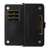 For Oppo Find X9 Pro 5G Leather Case Stand Wallet Phone Cover with Shoulder/Wrist Strap