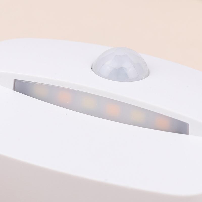 Led Night Light Motion Sensor Eu Us Plug Lamp Nightlights For Children Bedroom Decoration Hallway Stairs Wc Bedside Night Lamp