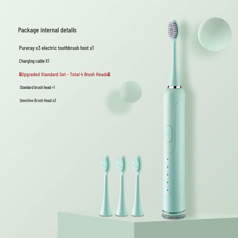 

DSK 2-in-1 Sonic Electric Toothbrush with Facial Cleanser