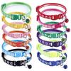 Dog Collar Pet Patch Collar Single Paw Print Bell Collar Cat Buckle Collar Kitten Collar Supply Chain