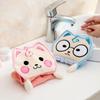 Cute Cat Hanging Hand Towel Kitchen Toilet Bathroom Absorbent Cartoon Hand Towel Household Dishwashing Cloth