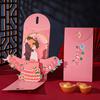 Creative 3D Red Packets 2026 Chinese Cash Gift Bag Birthday Wedding Party Spring Festival CNY Red Envelope