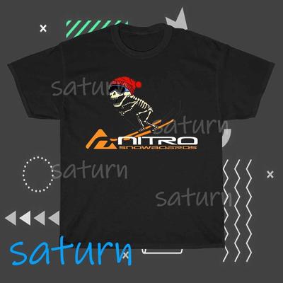 Maglietta con Logo Sportivo Nitro Snowboard Divertente Taglia dalla S alla 5XL