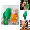 Handmade Plush Frog And Pig Toy Set Bosi And Pipu