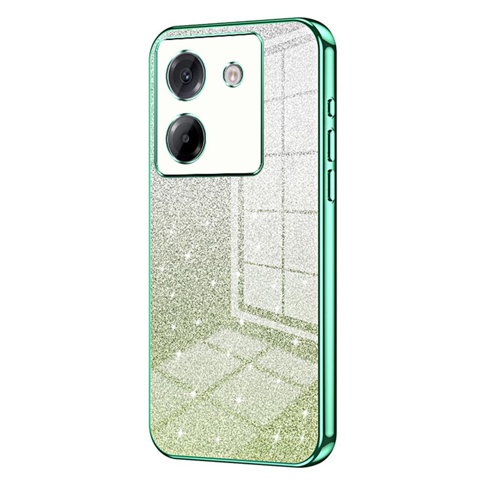For Xiaomi Poco M7 Pro 5G Case Electroplating Gradient Glitter TPU Phone Cover