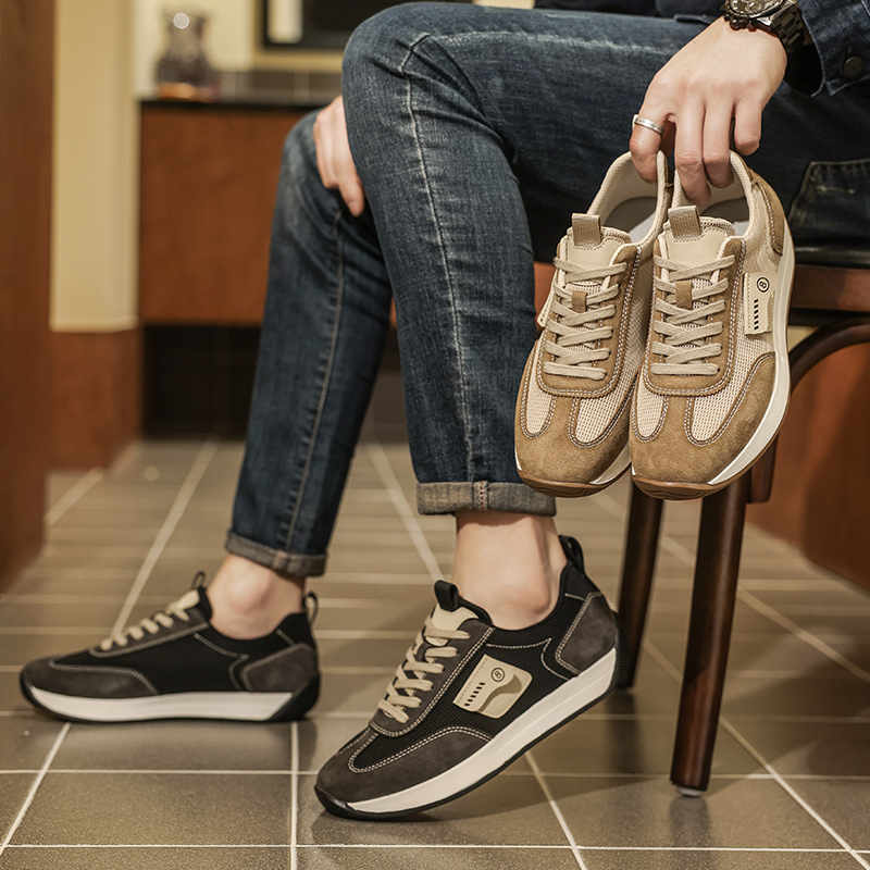 Fashion Laced Rubber Sole Stylish Men's Sneakers Casual Men's Shoes For Men Designer Boots Men Sports Beskets Footwear Kawaiis