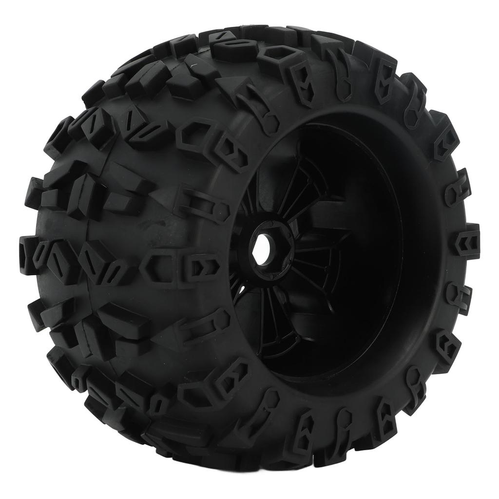 2Pcs RC Car Rubber Tire Replacement Strong Grip 170mm Diameter RC Rubber Tires for ZD Racing 08427 1 8 RC Car