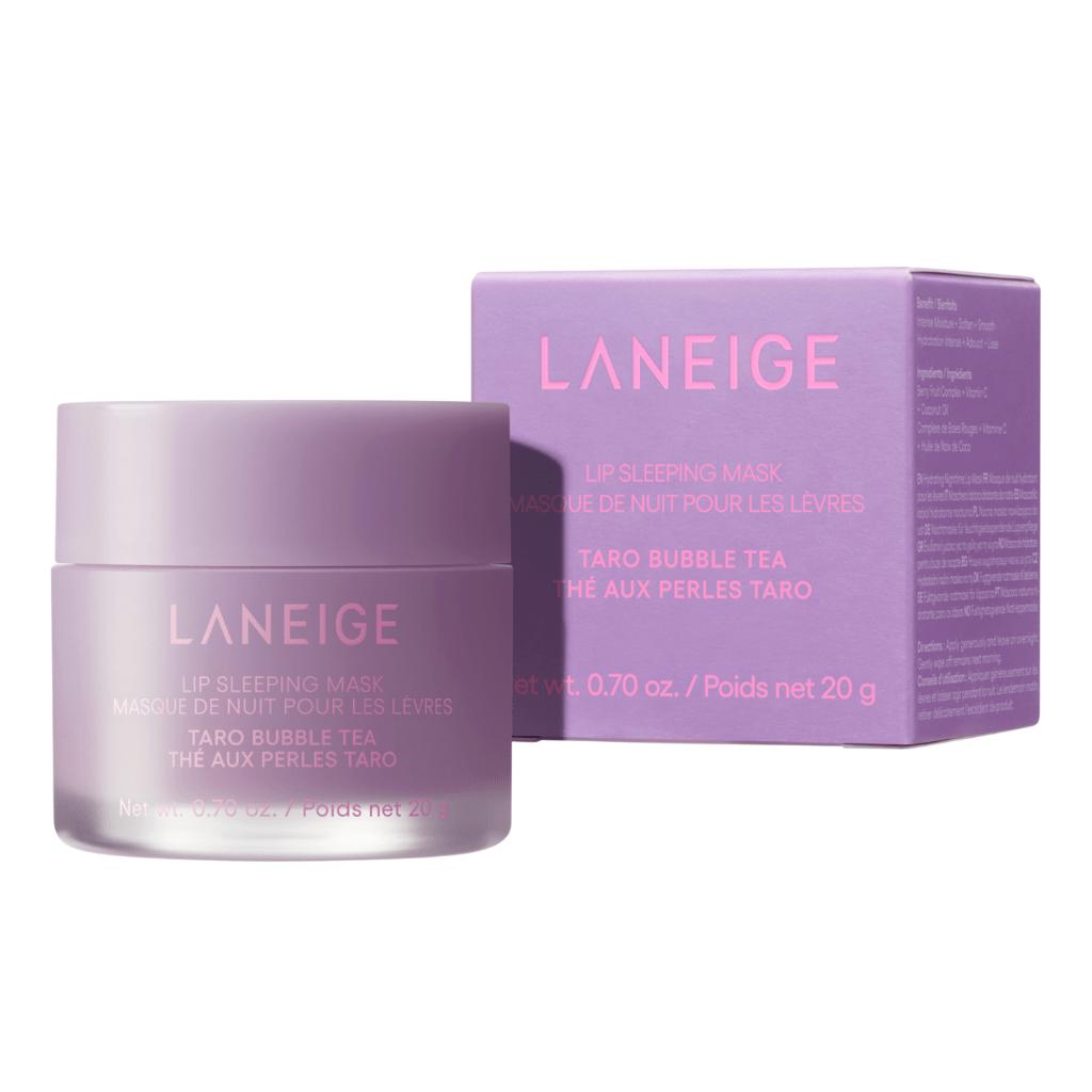 LANEIGE Maseczka do ust na noc Taro Bubble Tea 20g + LOSOWY PREZENT