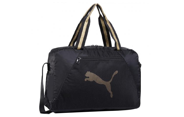 PUMA Fabric Shoulder Bag Unisex Black 077366-05